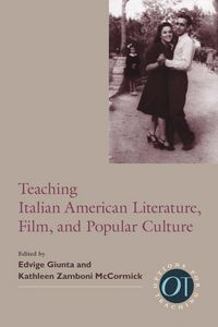 Produktbild: Teaching Italian American Literature, Film, and Popular Culture