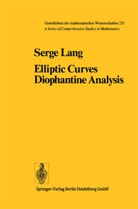 Produktbild: Elliptic Curves