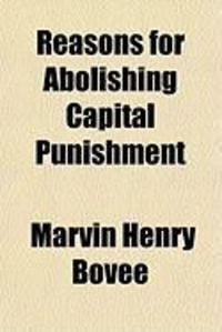 Produktbild: Reasons for Abolishing Capital Punishment
