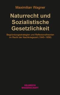 Produktbild: Naturrecht und Sozialistische Gesetzlichkeit