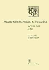 Produktbild: Die Wiederherstellung der deutschen Einheit - Retrospektive und Perspektive