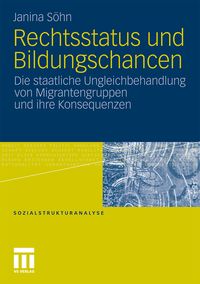 Produktbild: Rechtsstatus und Bildungschancen