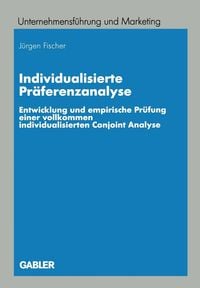 Produktbild: Individualisierte Pr&auml;ferenzanalyse
