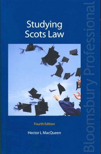 Produktbild: MacQueen, H: Studying Scots Law