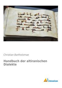Produktbild: Handbuch der altiranischen Dialekte