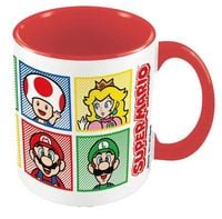 Bild vom Artikel Super Mario (4 Colour) Red 11oz/315ml Coloured Inner Mug vom Autor 