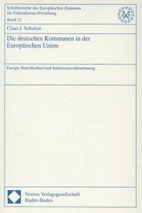 Produktbild: Die deutschen Kommunen in der Europ&auml;ischen Union