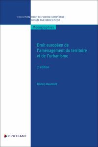 Produktbild: Droit Europeen de l'Amenagement du Territoire et de l'Urbanisme