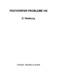 Produktbild: Festk&ouml;rper Probleme VIII