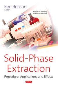 Produktbild: Solid-Phase Extraction: Procedure, Applications and Effects