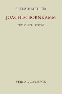 Produktbild: Festschrift f&uuml;r Joachim Bornkamm zum 65. Geburtstag