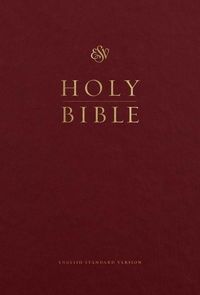 Produktbild: ESV Pew and Worship Bible, Large Print (Burgundy)