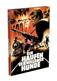 Produktbild: EIN HAUFEN VERWEGENER HUNDE (The Inglorious Bastards) - 2-Disc Mediabook - Cover D - Limited 250 Edition - Uncut -  Remastered 2K  (Blu-ray) (+ DVD)