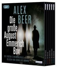 Produktbild: Die gro&szlig;e August Emmerich Box - Der zweite Reiter - Die rote Frau - Der dunkle Bote - Das schwarze Band - Der letzte Tod