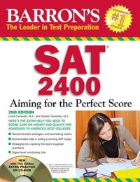 Produktbild: Barron's SAT 2400: Aiming for the Perfect Score