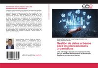 Produktbild: Gesti&oacute;n de datos urbanos para los planeamientos urban&iacute;sticos