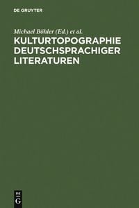 Produktbild: Kulturtopographie deutschsprachiger Literaturen