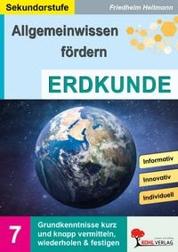 Produktbild: Allgemeinwissen f&ouml;rdern ERDKUNDE