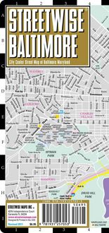 Produktbild: Map-Streetwise Baltimore Map -