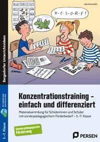 Produktbild: Konzentrationstraining - einfach und differenziert