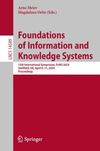 Produktbild: Foundations of Information and Knowledge Systems