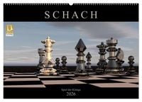 Produktbild: SCHACH - Spiel der K&ouml;nige (Wandkalender 2026 DIN A2 quer), CALVENDO Monatskalender