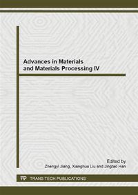 Produktbild: Advances in Materials and Materials Processing IV