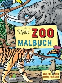Produktbild: Mein Zoo Malbuch