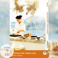 Produktbild: El Enigma del Fuego Azul - Spanische Krimi-Lekt&uuml;re A1-A2 (+ Audio-CD)