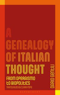 Produktbild: A Genealogy of Italian Thought