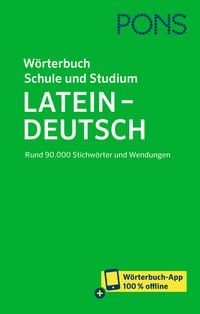 Produktbild: PONS W&ouml;rterbuch f&uuml;r Schule und Studium Latein
