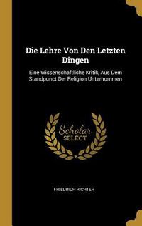 Produktbild: Die Lehre Von Den Letzten Dingen