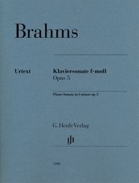 Produktbild: Johannes Brahms - Klaviersonate f-moll op. 5