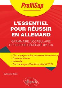 Produktbild: L'essentiel pour r&eacute;ussir en allemand