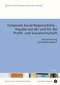 Produktbild: Corporate Social Responsibility &ndash; Impulse aus der und f&uuml;r die Profit- und Sozialwirtschaft