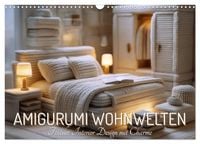 Produktbild: Amigurumi Wohnwelten. Textiles Interior Design mit Charme (Wandkalender 2027 DIN A3 quer), CALVENDO Monatskalender