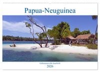 Produktbild: Papua-Neuguinea Geheimnisvolle Inselwelt (Wandkalender 2026 DIN A2 quer), CALVENDO Monatskalender
