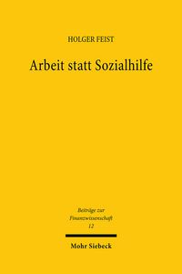 Produktbild: Arbeit statt Sozialhilfe