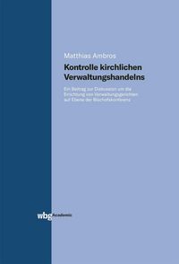 Produktbild: Kontrolle kirchlichen Verwaltungshandelns