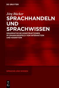 Produktbild: Sprachhandeln und Sprachwissen