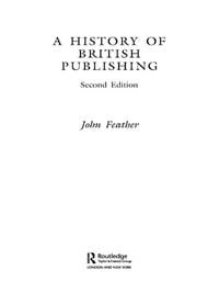 Produktbild: A History of British Publishing