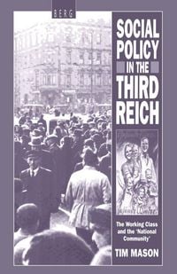Produktbild: Social Policy in the Third Reich
