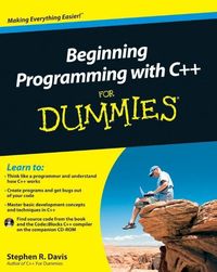 Produktbild: Davis, S: Beginning Programming with C++ For Dummies