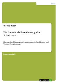 Produktbild: Tischtennis als Bereicherung des Schulsports