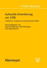 Produktbild: Kulturelle Orientierung um 1700