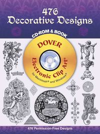 Produktbild: 476 Decorative Designs with CDROM