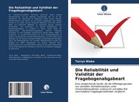 Produktbild: Die Reliabilit&auml;t und Validit&auml;t der Fragebogenabgabeart