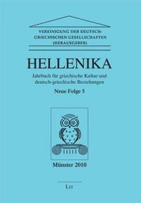 Produktbild: Hellenika. Jahrbuch f&uuml;r griechische Kultur