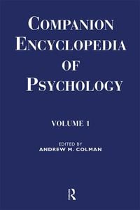 Produktbild: Companion Encyclopedia of Psychology