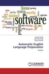 Produktbild: Singh, R: Automatic English Language Preparation